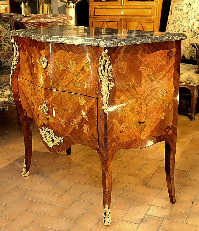 Commode Stamped Delorme, Louis XV Around 1765