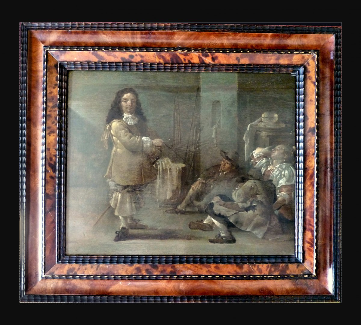 Jacob Duck (circa 1600-1667) Sleeping A Prostitute In A Guard Post C. 1660