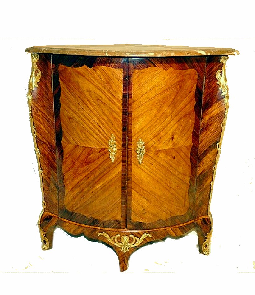 Corner Louis XV Around 1750 Stamped J. Tart Jean-baptiste Tuart Maître 1. February 1741