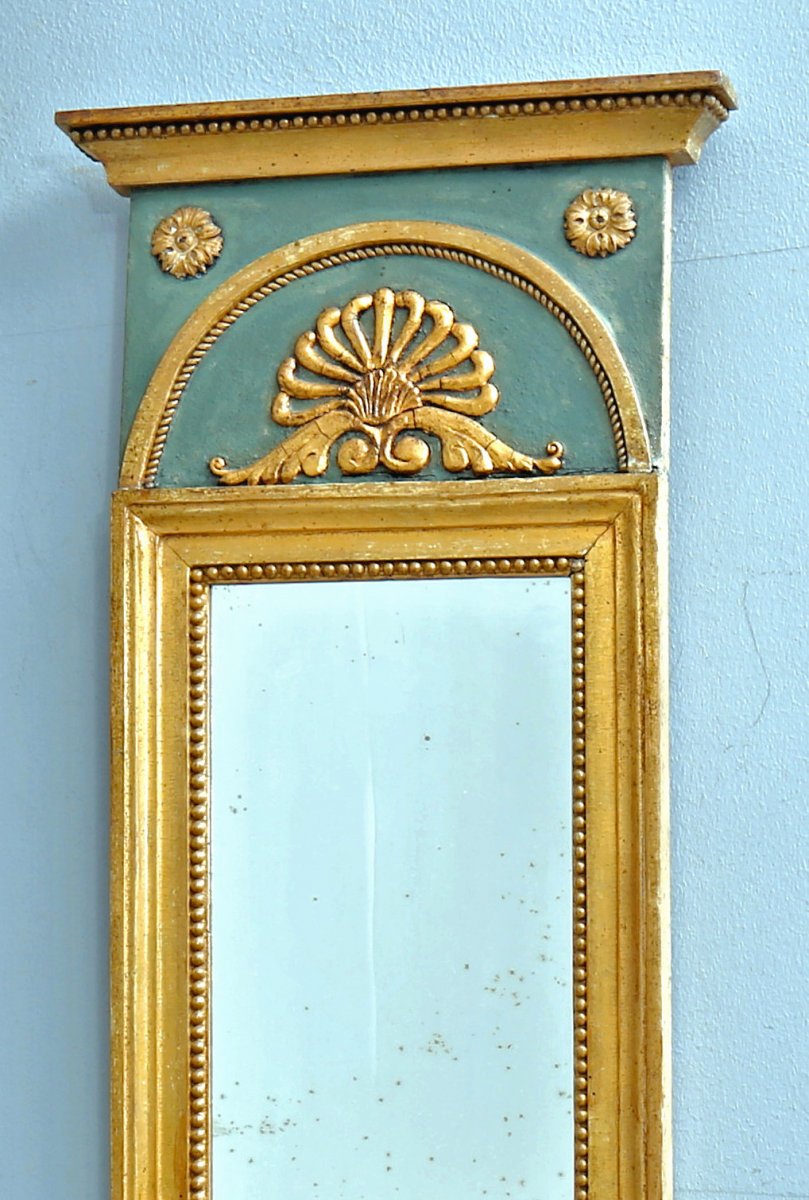 Empire Mirror Around 1825 77 X 36 Cm-photo-3