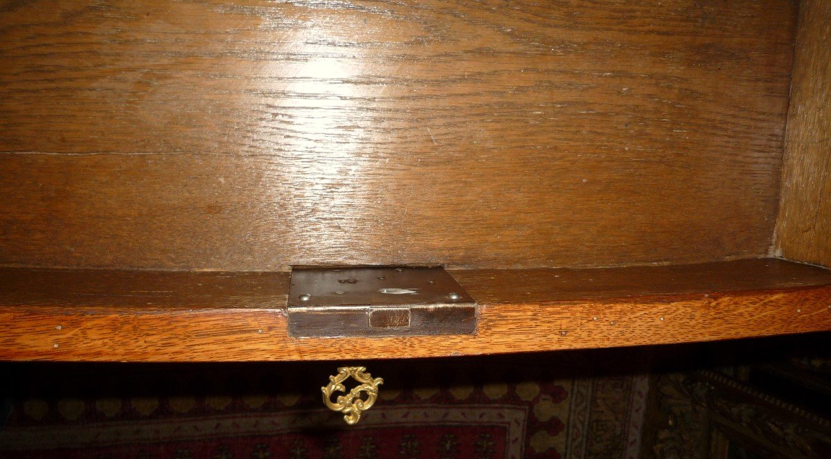 Louis XV Flat Desk Around 1760 Jean-louis Faizelot Delorme Attr.-photo-2