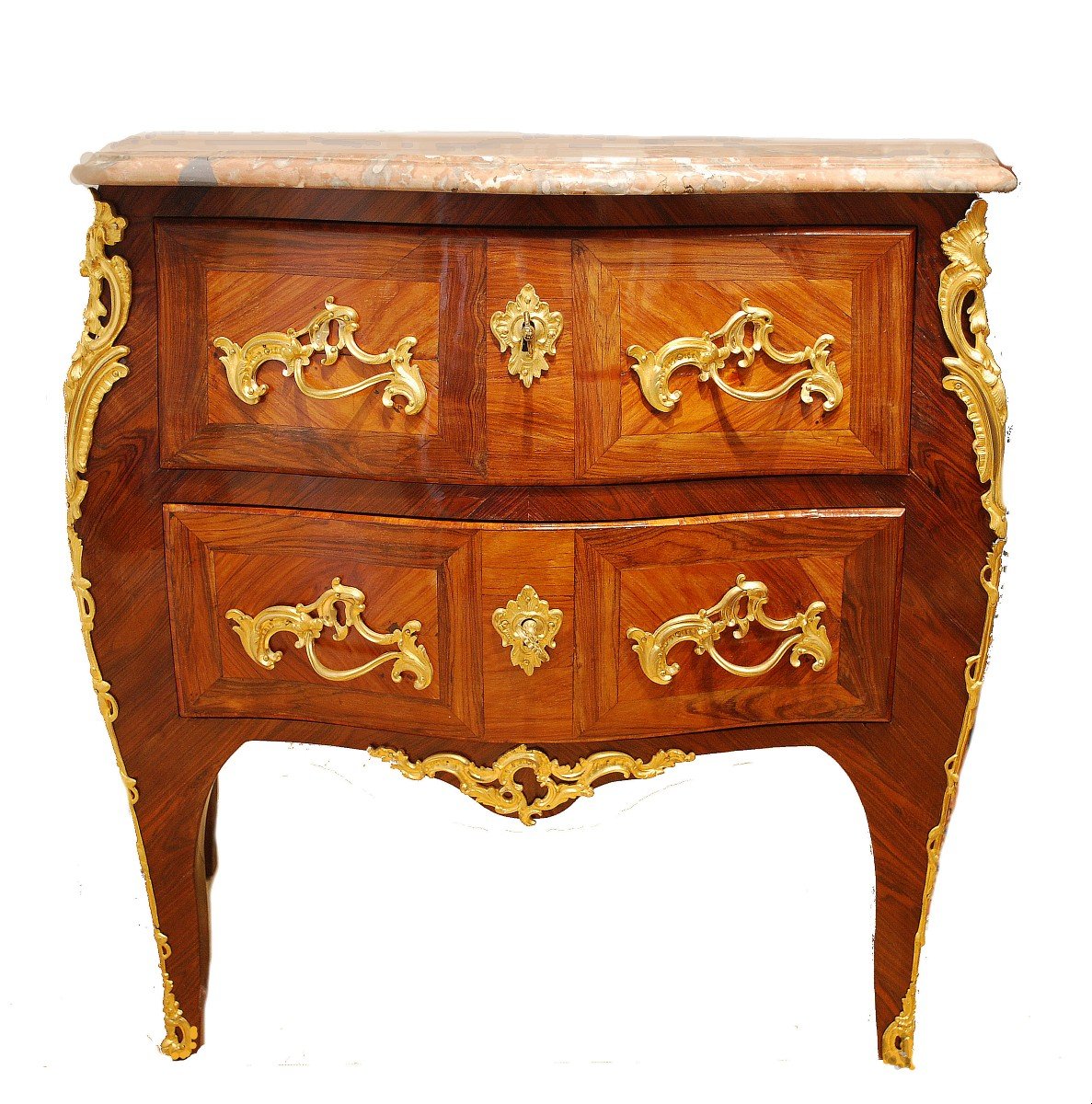 Commode Louis XV Vers 1765 Estampillé I*chenevat   Jacques Chenevat Maître 6 Décembre 1763  