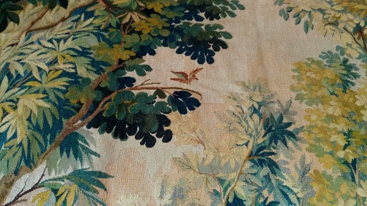 18th Century Aubusson Tapestry. 248 X 205 Cm-photo-4