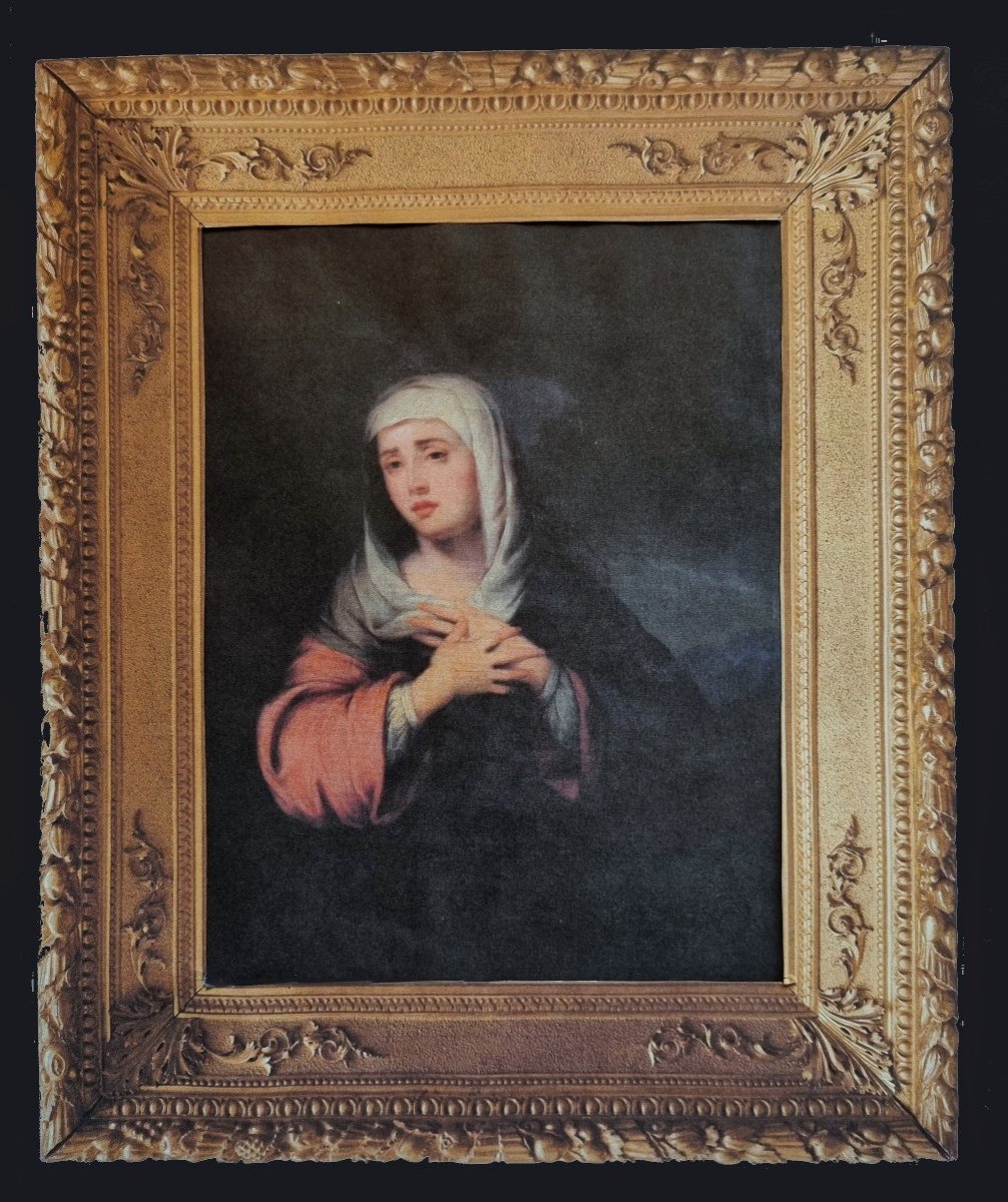 Bartolomé Esteban Murillo (1617 In Seville - April 3, 1682 Ibidem) And Atelier Mater Dolorosa-photo-3