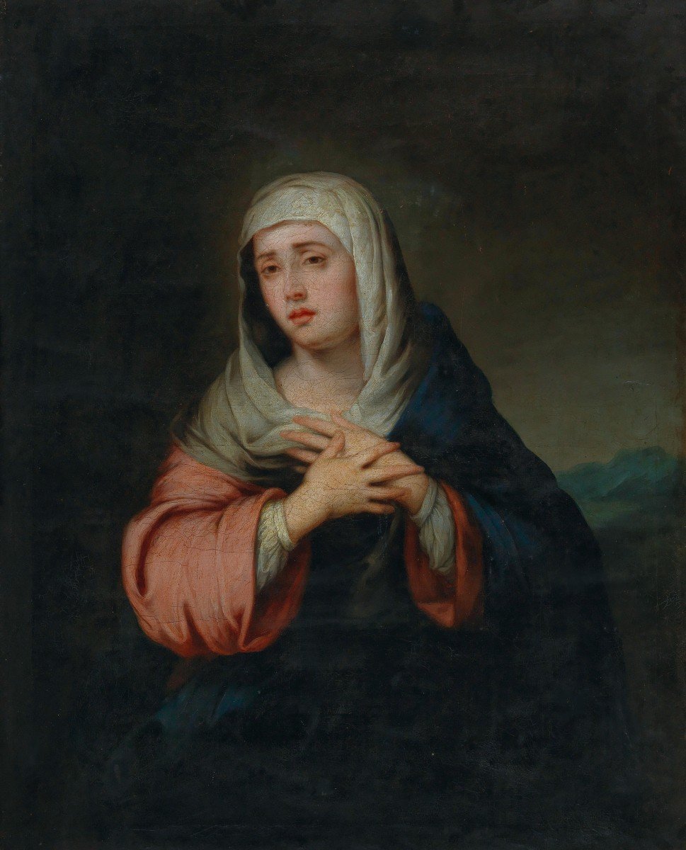 Bartolomé Esteban Murillo (1617 In Seville - April 3, 1682 Ibidem) And Atelier Mater Dolorosa