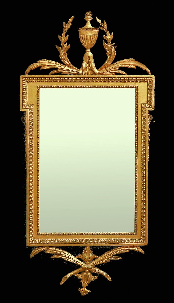 Miroir Louis XVI Vers 1780  88 X 41 Cm 