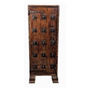 Middle Ages Wardrobe 13th/14th Century. Probably France Oak