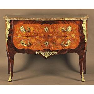 Commode Louis XV Jacques Dubois In The Taste Jacques Dubois 1693-1763