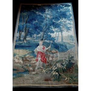 Aubusson Tapestry 17th/18th Century Diane 213 X 138 Cm