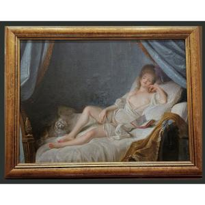 Jean Frédéric Schall (1752-1825)   Dans Le Boudoir 