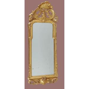 Miroir Louis XV Suède Vers 1750  H. 120 Cm  