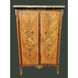 Armoire Transition vers 1765 JEAN GEORGES SCHLICHTIG attr. Maître 2 octobre 1765 