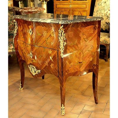 Commode Stamped Delorme, Louis XV Around 1765