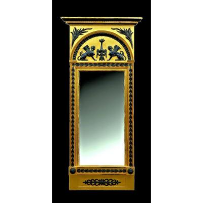Empire Mirror Around 1825 132 X 61 Cm