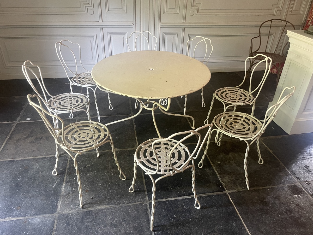 Set Of 8 Vachon Chairs -photo-2