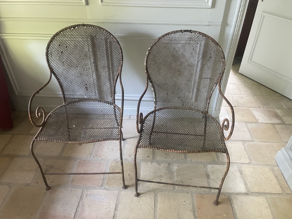 Paire de fauteuils 