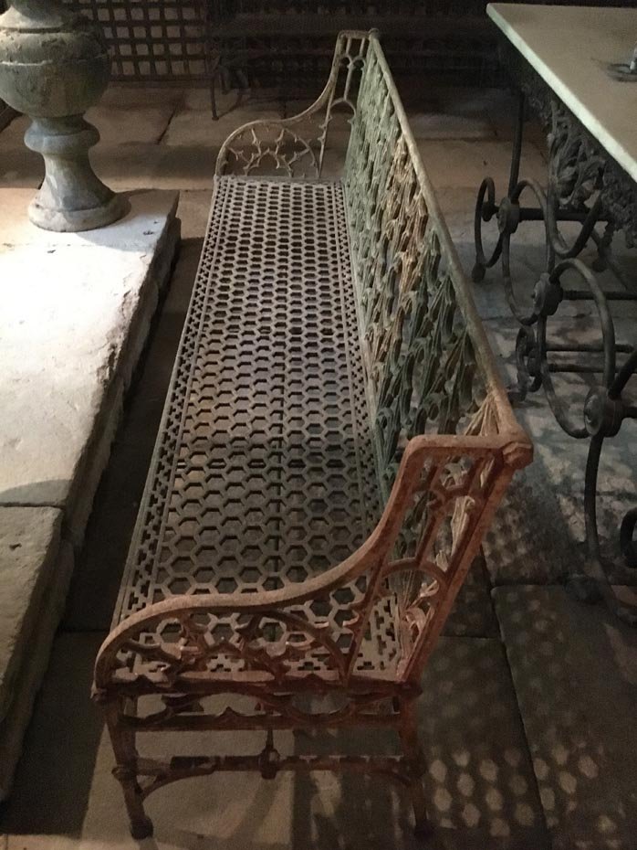 Set Of Two Nineteenth Gothic Benches-photo-1