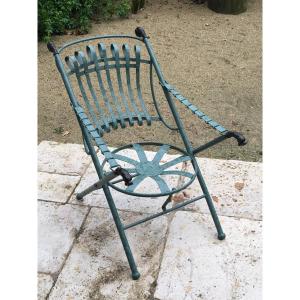 Rare Fauteuil Pliant