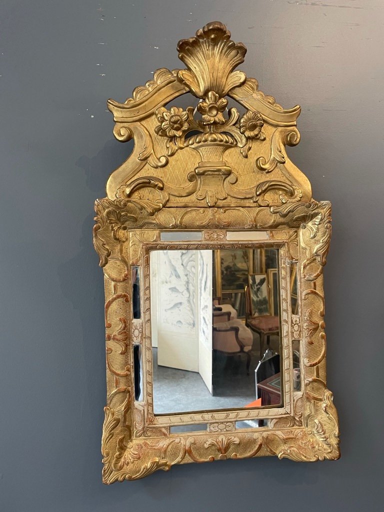 Napoleon III Pareclosed Mirror Louis XV Style-photo-2