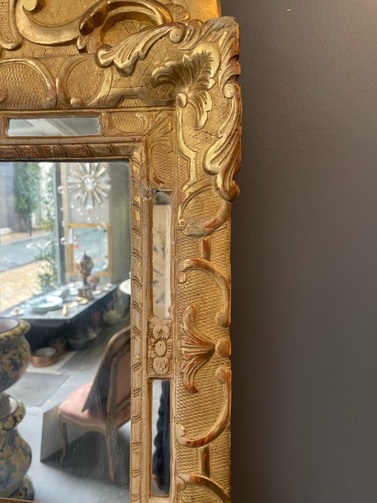 Napoleon III Pareclosed Mirror Louis XV Style-photo-5