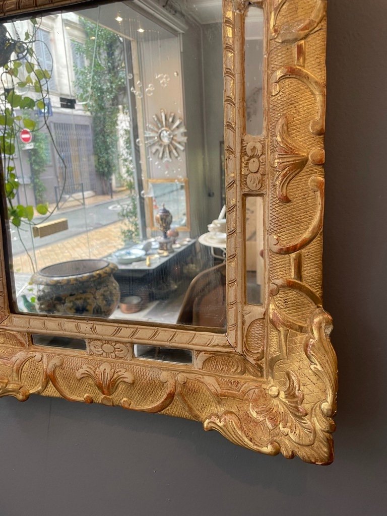 Napoleon III Pareclosed Mirror Louis XV Style-photo-6