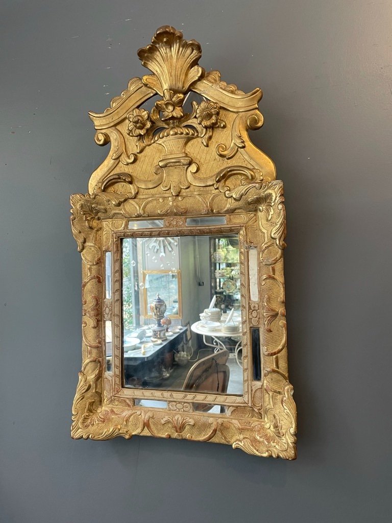 Napoleon III Pareclosed Mirror Louis XV Style