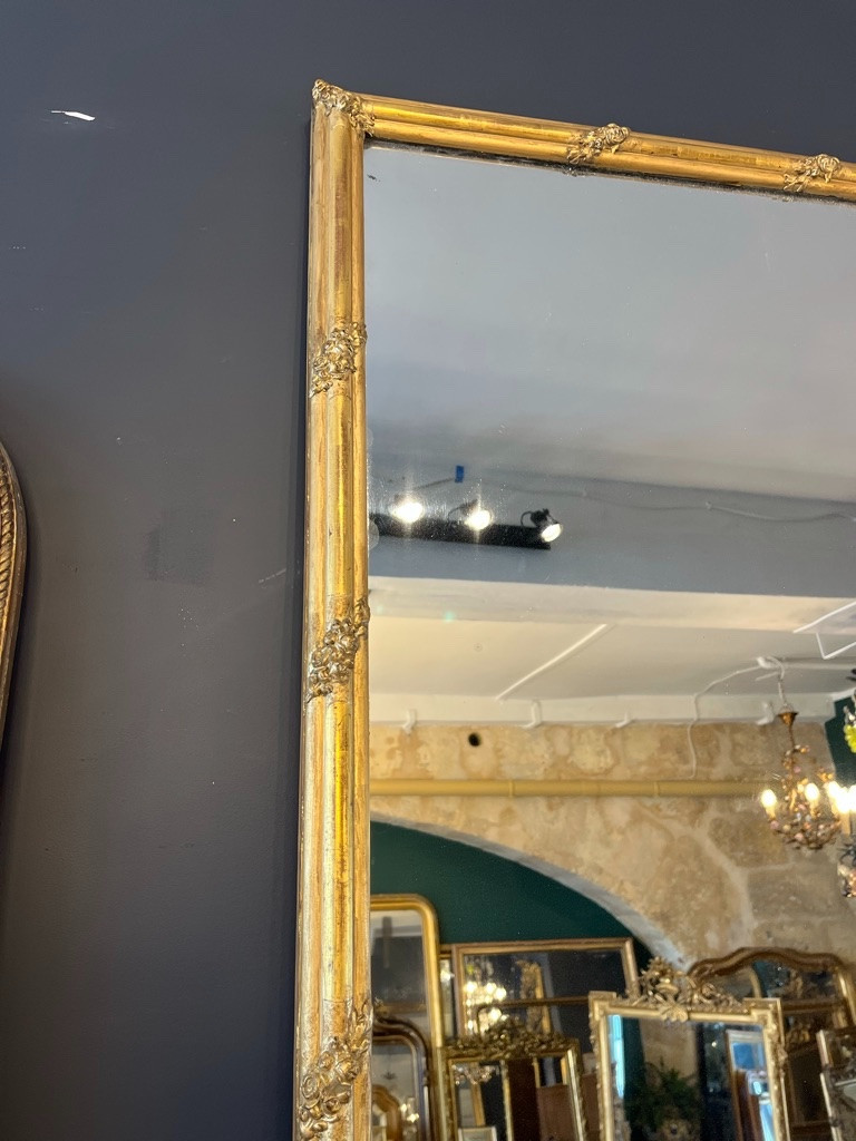 Large Rectangular Mirror, Mercury Glass 191 X 93 Cm-photo-2