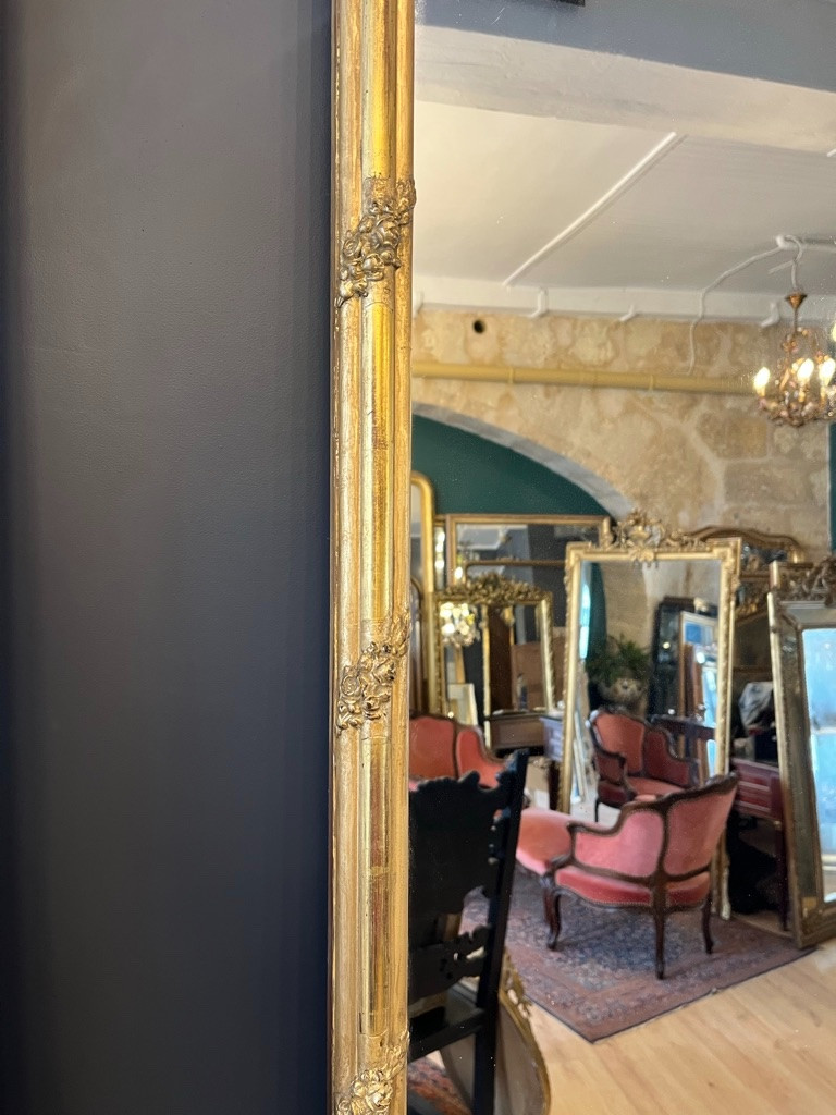 Large Rectangular Mirror, Mercury Glass 191 X 93 Cm-photo-4
