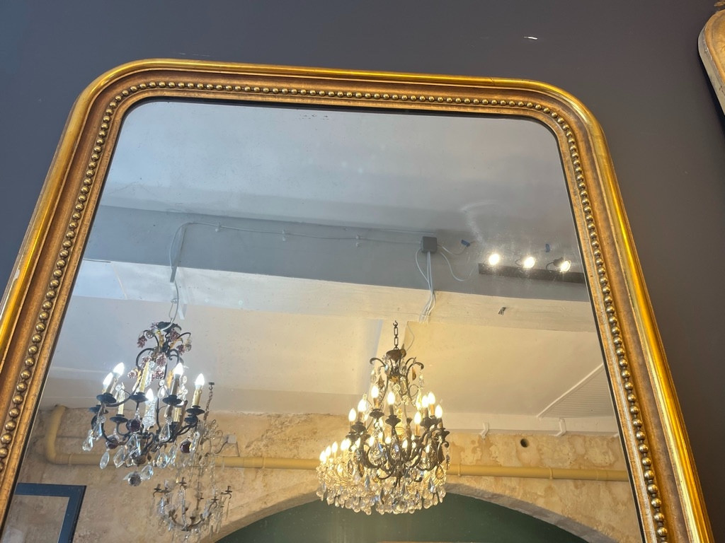 Louis Philippe Fireplace Mirror -photo-3