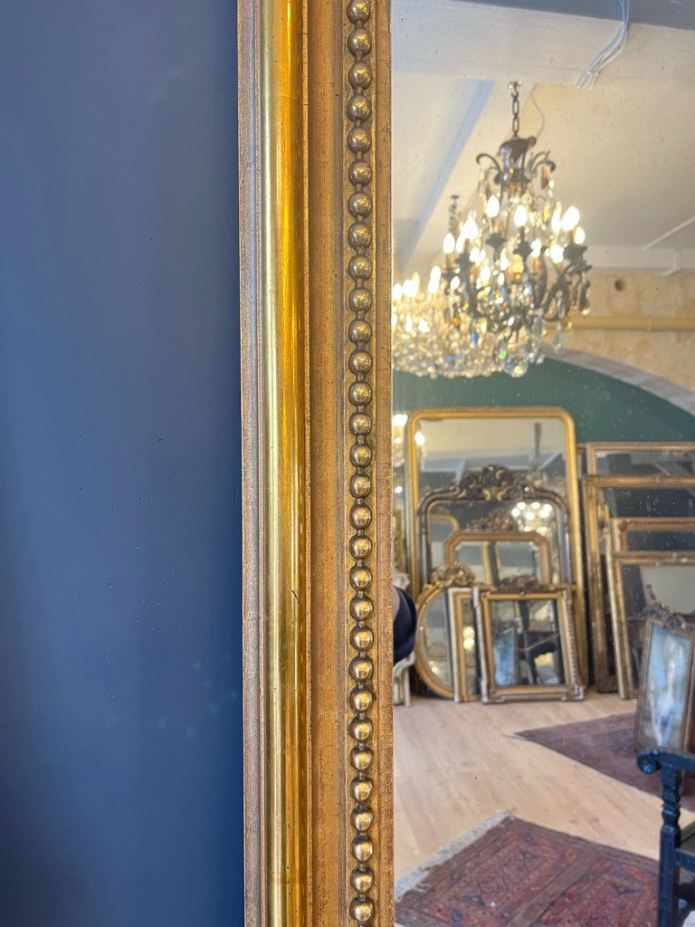 Louis Philippe Fireplace Mirror -photo-1