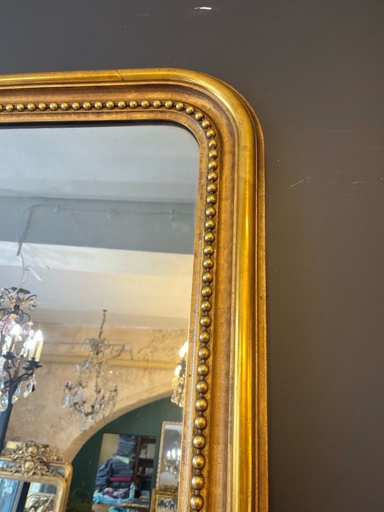 Louis Philippe Fireplace Mirror -photo-2