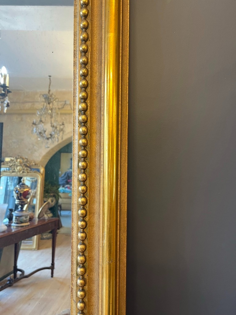 Louis Philippe Fireplace Mirror -photo-3