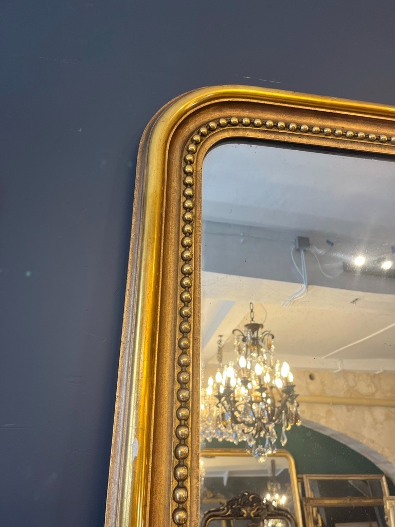 Louis Philippe Fireplace Mirror -photo-5