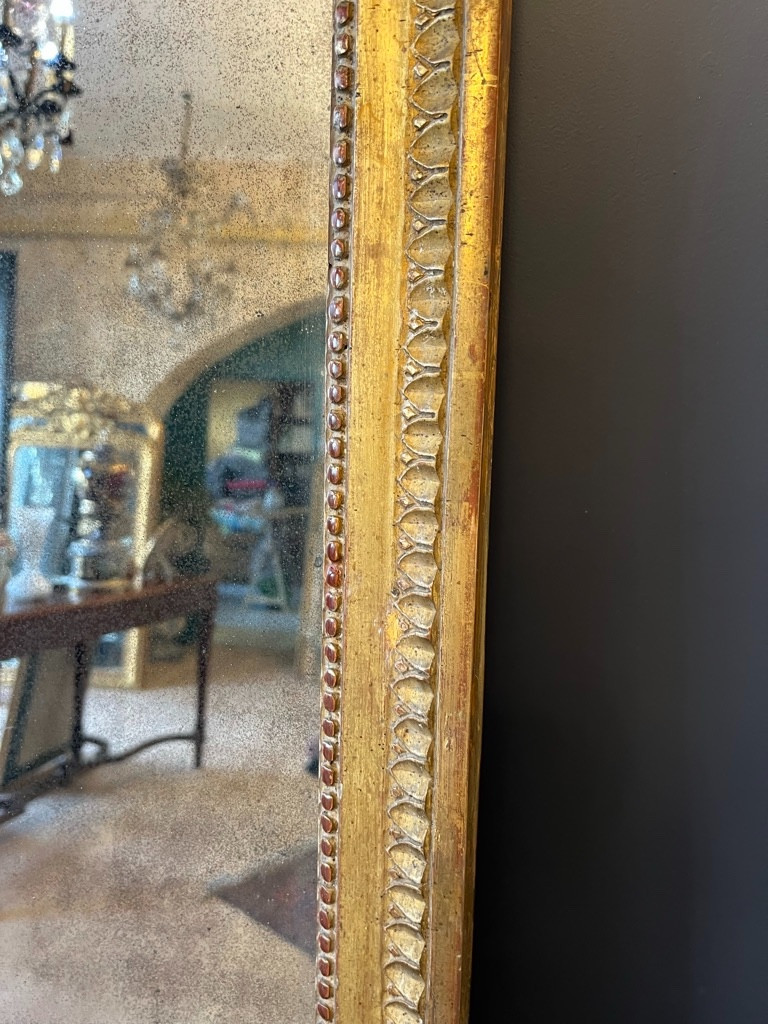 Louis XVI Mirror 79 X 65 Cm-photo-3