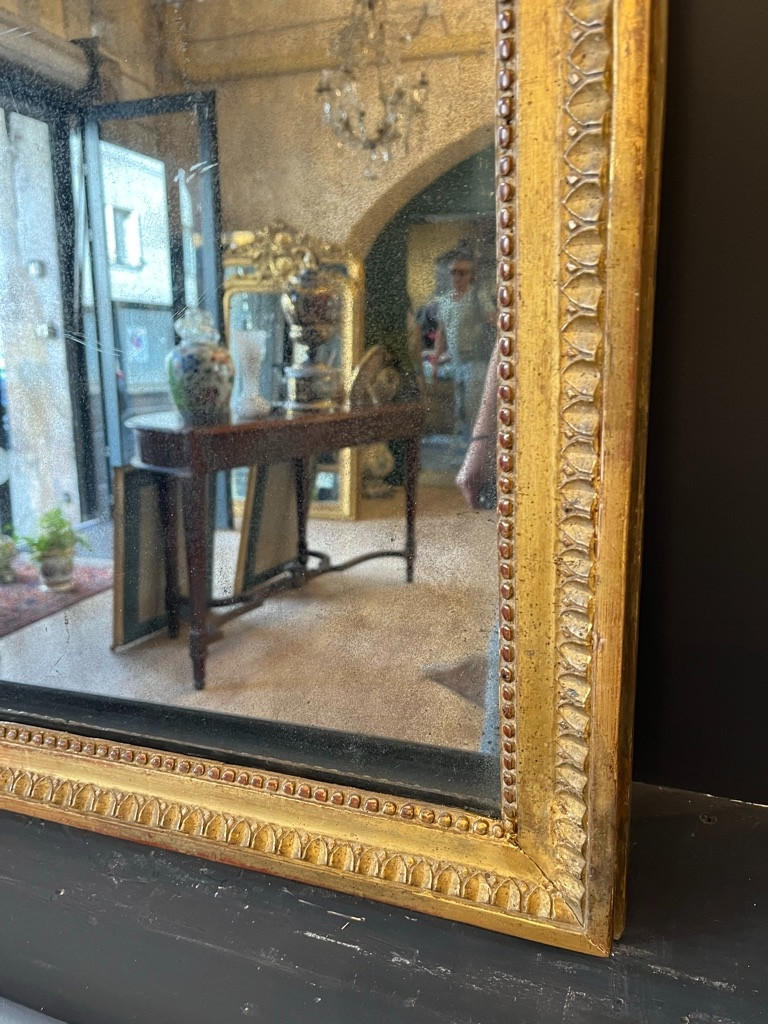 Louis XVI Mirror 79 X 65 Cm-photo-4