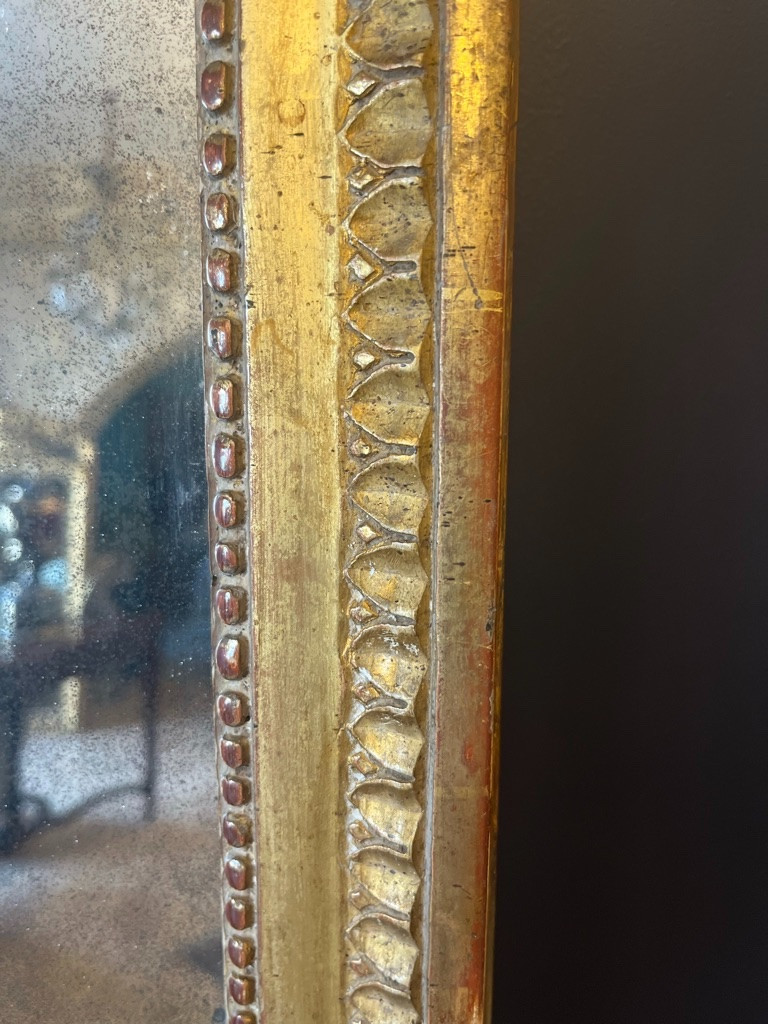 Louis XVI Mirror 79 X 65 Cm-photo-2