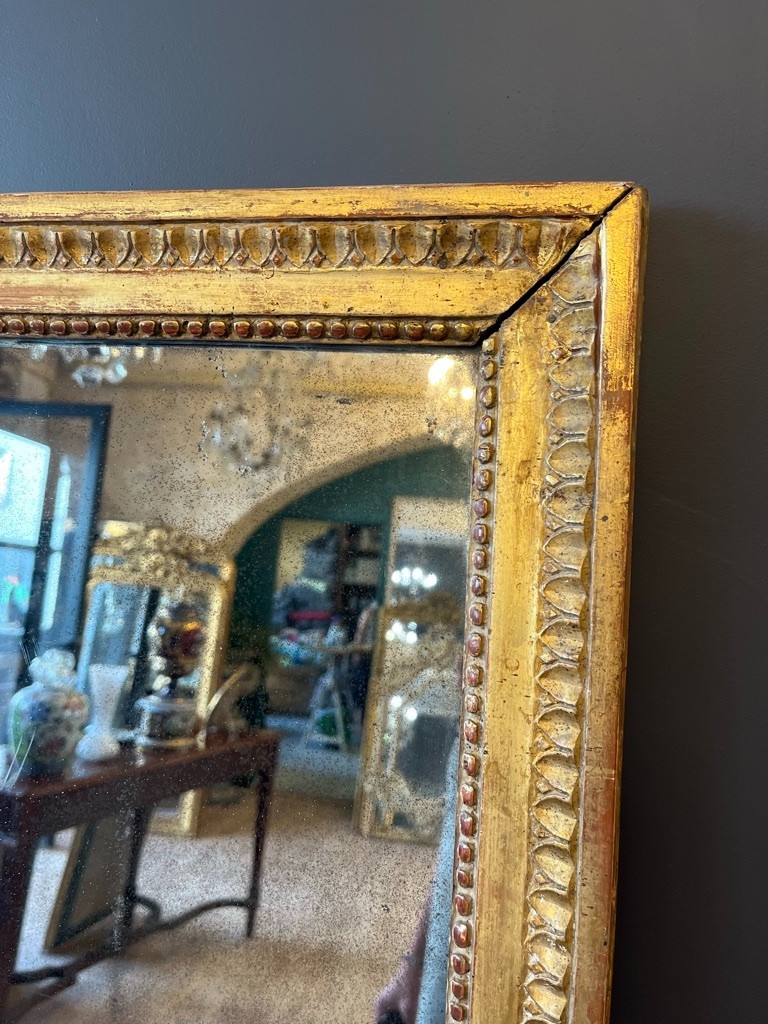 Louis XVI Mirror 79 X 65 Cm-photo-4