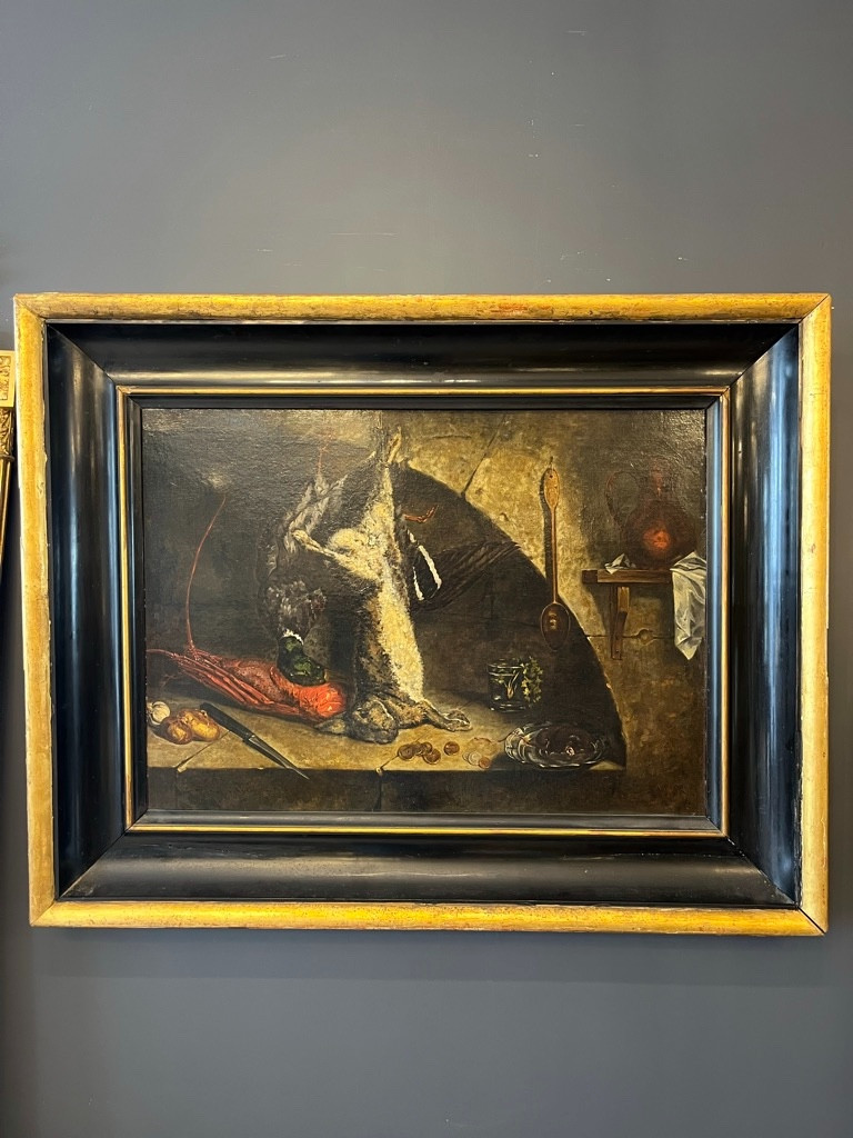 Jules De La Rochenoire (1825_1899): Still Life With Game Hst 