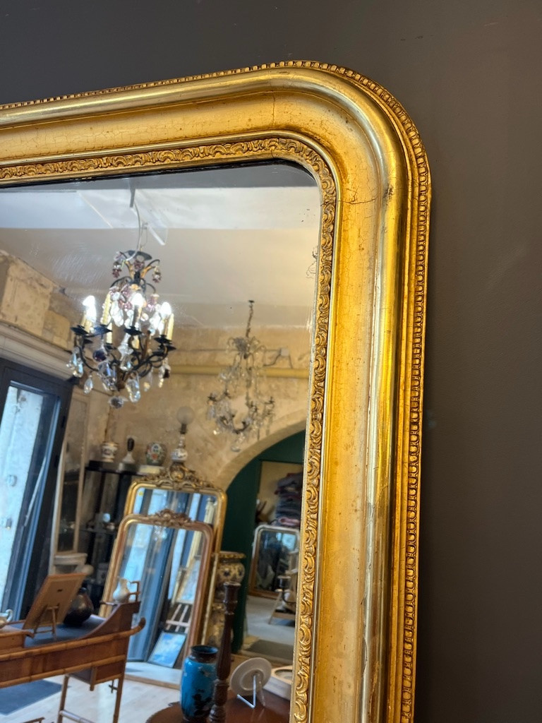 Louis Philippe Fireplace Mirror 130 X 103 Cm-photo-1