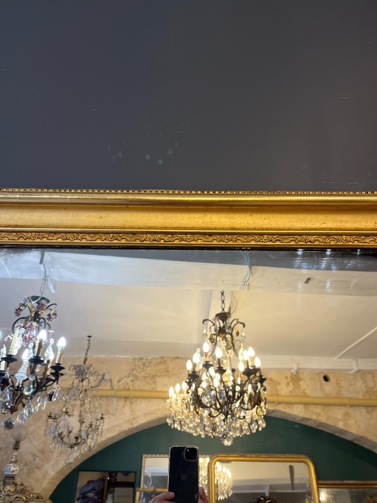 Louis Philippe Fireplace Mirror 130 X 103 Cm-photo-7