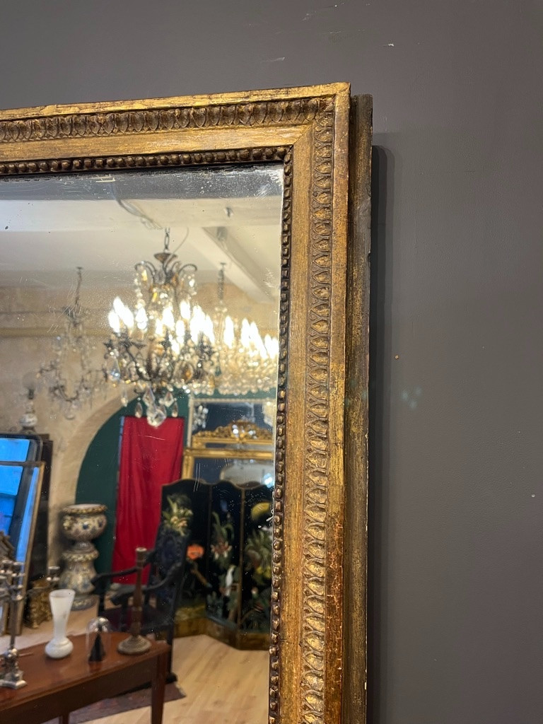 Louis XVI Period Mirror, 108 X 54 Cm-photo-3