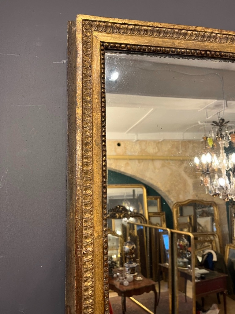 Louis XVI Period Mirror, 108 X 54 Cm-photo-7