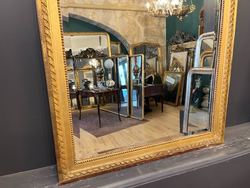 Mirror Circa 1900, Louis XVI Style, 144 X 85 Cm-photo-5