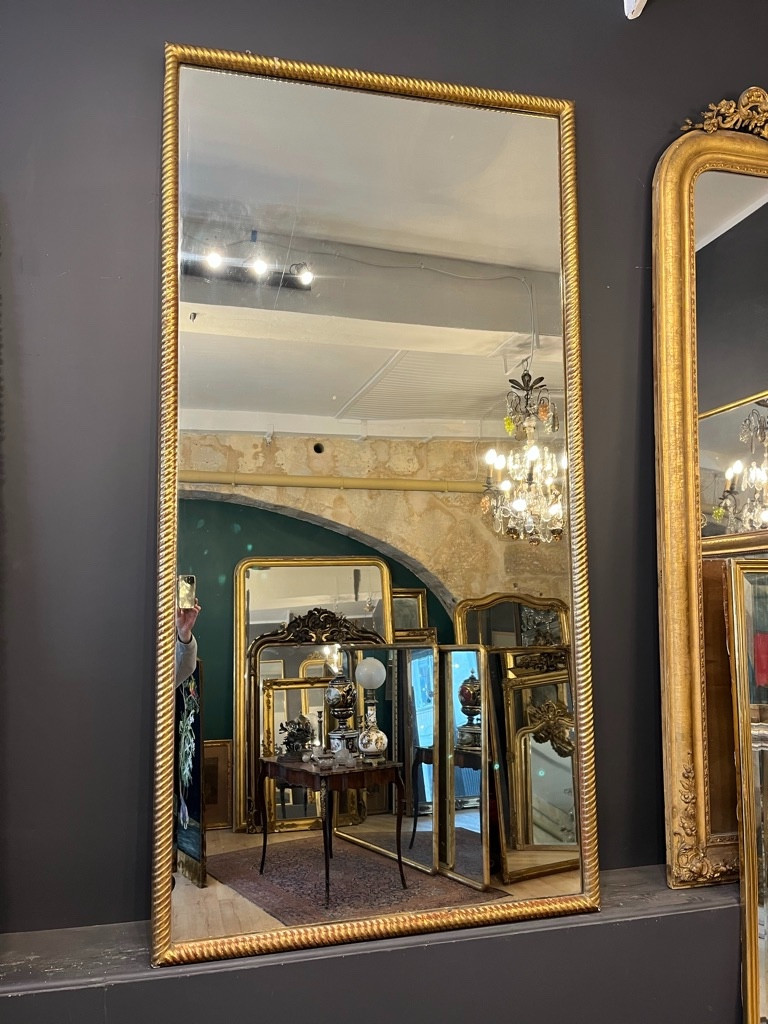 Large Ropetwist Mirror 204 X 104 Cm