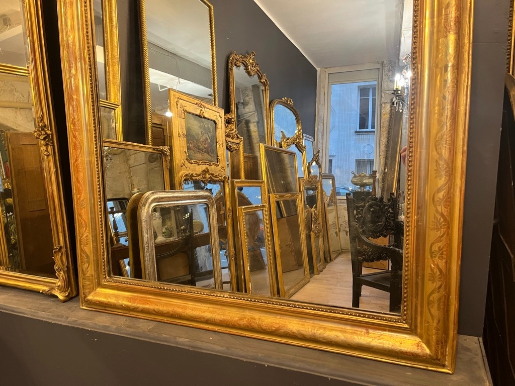 Miroir  Louis Philippe 140 X 100 CM-photo-4