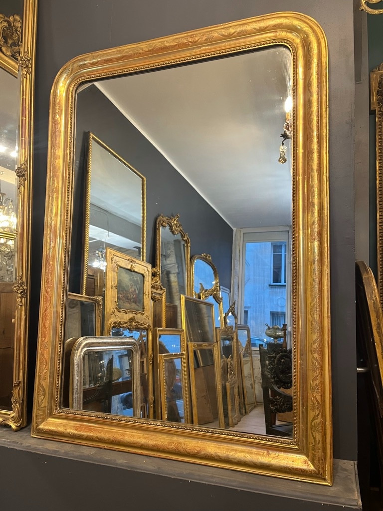 Miroir  Louis Philippe 140 X 100 CM