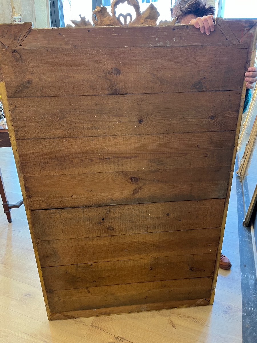 Miroir 1900 style Louis XVI 161 X 102 CM-photo-4