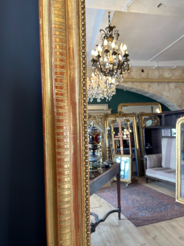 Miroir d'époque Louis Philippe 125 X 91 CM -photo-3