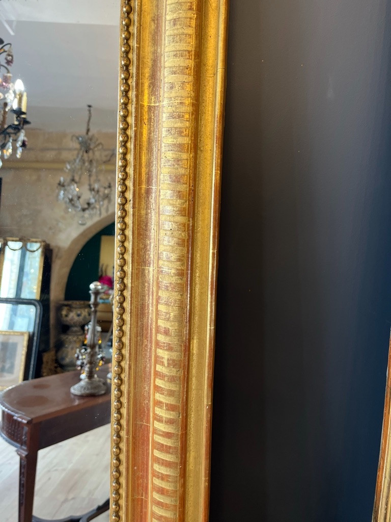 Miroir d'époque Louis Philippe 125 X 91 CM -photo-5