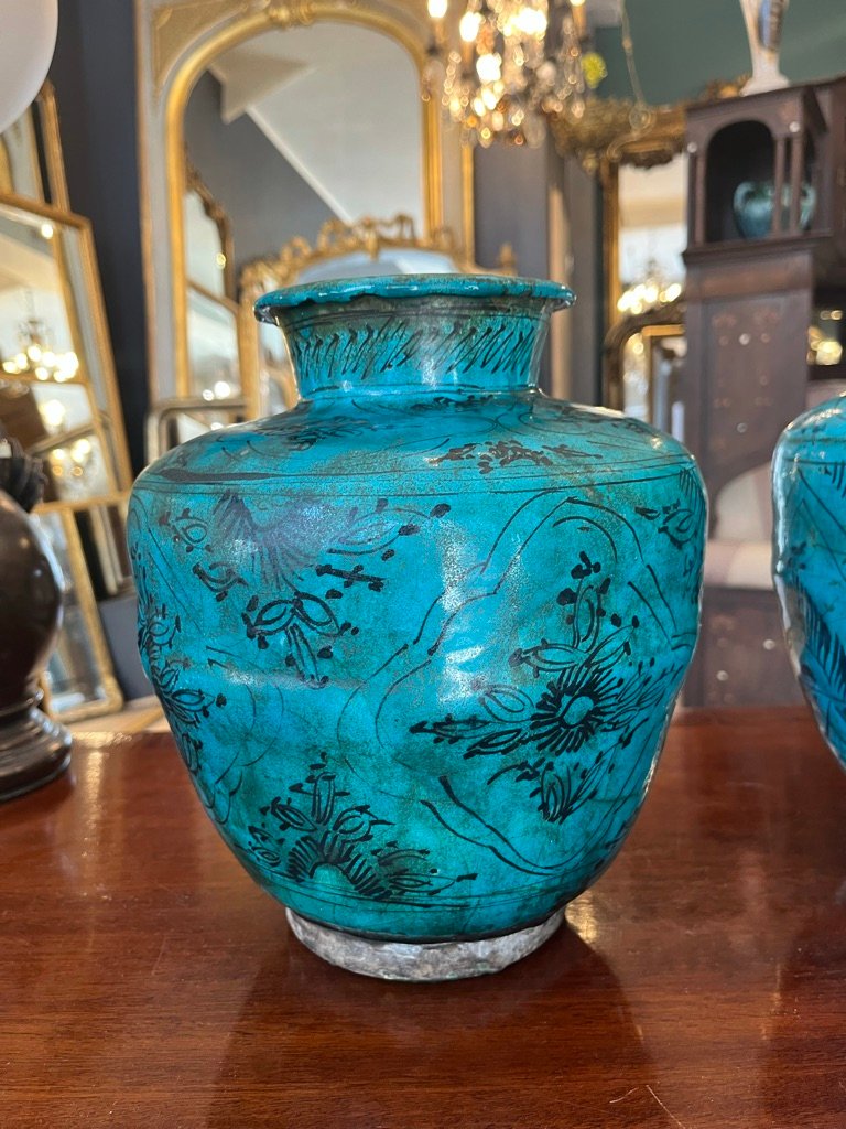 Paire de vases KADJAR anciens-photo-2